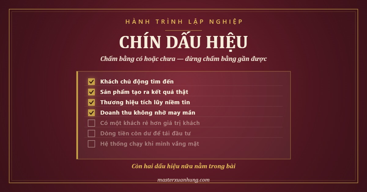 Bìa bài: 9 Dấu Hiệu Cho Biết Bạn Đang Thắng Thật