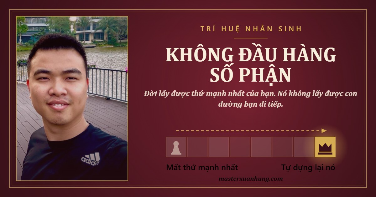 Bìa bài: Không Đầu Hàng Số Phận